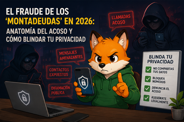 El fraude de los 'Montadeudas' en 2026: Anatomía del acoso y cómo blindar tu privacidad