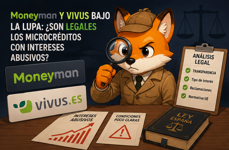Moneyman y Vivus bajo la lupa: ¿Son legales los microcréditos con intereses abusivos?