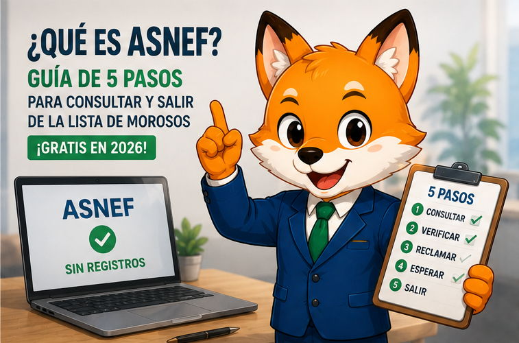 ¿Qué es ASNEF? Guía de 5 pasos para consultar và salir de la lista de morosos gratis en 2026