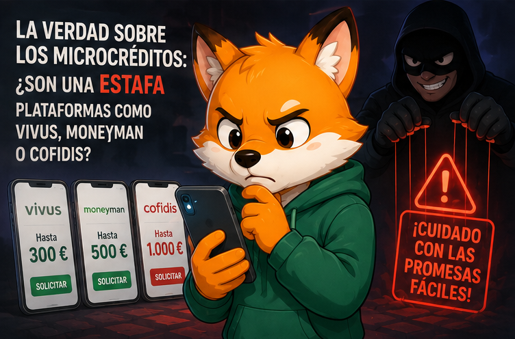 La verdad sobre los microcréditos: ¿Son una estafa plataformas como Vivus, Moneyman o Cofidis?